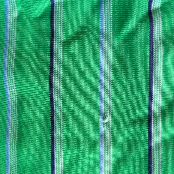 Men's Striped Polo Medium - Picture 4 of 7